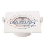 OPTONICA 3293 10W LED COB spot lámpa szögletes billenthető AC100-240V 750LM 6000K