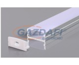 OPTONICA 5183 LED profil alumínium szürke L=2m 23.5x10x21.5mm falon kívüli