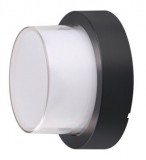 OPTONICA 7533 LED fali lámpa kerek fekete 15W 4200K 1000LM AC100-240V IP65