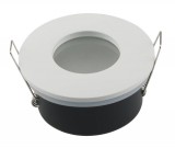 Optonica Beépíthető, kerek spot lámpatest, alumínium, GU10-es foglalattal, fehér, maximum 35W IP65