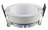 Optonica Beépíthető spot lámpatest, kör, fehér házas - fehér belső GU10-es foglalat, MAX 35W, IP20, ф79x32 mm