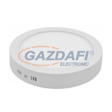 OPTONICA DL2236 falon kívüli LED panel,kerek 18W 220-240V 1440lm 2800K 150° ø225x38mm IP20 A+ 25000h
