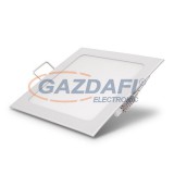 OPTONICA DL2447 Süllyesztett LED panel beépített tápegységgel, négyzet 6W 170-265V 390lm 6000K 120° 120x120x20mm IP20 A+ 25000h