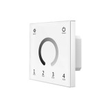 Optonica DMX vezérlő és távirányító egyszínű szalagokhoz T11 85-265V AC (DMX512-RF 2,4GHz; 4 zóna)