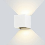 Optonica Fehér fali lámpa, 230V, 6W,494LM,3000K - IP54