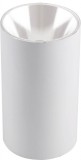 Optonica Felületre szerelhető lámpatest, henger alakú, fehér házas-fehér belső, GU10-es foglalat, MAX 35W, IP20, ф80x140 mm