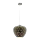 Optonica Függesztett lámpa "Sirály" - E27, max. 40W, "Króm", D290xH250mm