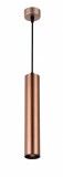 Optonica Függesztett lámpatest GU10-es foglalattal, aranybarna külső,alumínium, "Slim tube edition" 5,5*30cm