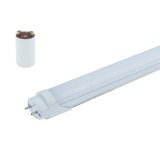 Optonica LED fénycső, T8, 120 cm, 18W, 230V, smd 2835, matt üveg, meleg fehér fény