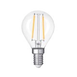 Optonica LED gömb, E14, G45, 4W, 2700K, 400lm, FILAMENT - dimmelhető