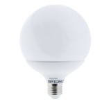 Optonica LED gömb, E27, G125, 15W, meleg fehér fény