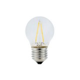 Optonica LED gömb, E27, G45, 2W,200LM, meleg fehér fény, FILAMENT