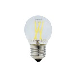 Optonica LED gömb, E27, G45, 4W,400LM, meleg fehér fény, FILAMENT