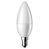 Optonica LED gyertya, E14, 4W, 230V, fehér fény