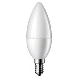 Optonica LED gyertya, E14, 6W, 230V, fehér fény