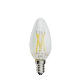 Optonica LED gyertya, E14, C35, 4W, semleges fehér fény
