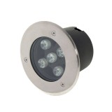 Optonica LED lámpa, 5W, 230V, beépíthető, kültéri, meleg fehér fény - IP65