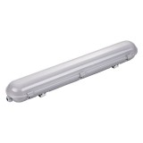 Optonica LED Lámpatest, 55W, IP65, 150cm, fehér fény, 100LM/W, rozsdamentes fém csatokkal - VÉSZMEGHAJTÓVAL