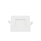 Optonica LED panel (modul), 3W, beépíthető, négyszögletes, fehér fény,155lm