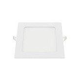 Optonica LED panel, négyszögletes, beépíthető, 12W, 1000LM, 230V, CRI>95, 2700K - True Colour