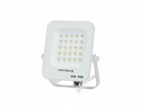 Optonica LED reflektor, 10W, 900lm, AC230V, fehér ház, 90° IP65 6000K