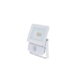 Optonica LED reflektor 10W, SMD fehér, szenzorral, fehér fény - IP66