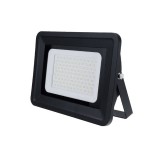 Optonica LED reflektor 150W, fekete, SMD, 100°, semleges fehér fény - IP65
