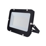 Optonica LED reflektor 150W, SMD fekete, 150°, IP65, fehér fény, 100cm kábellel