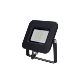 Optonica LED reflektor 20W, SMD fekete, 150°, IP65 meleg fehér fény, 70cm kábellel