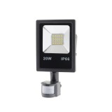 Optonica LED reflektor 20W, SMD, kültéri, szenzorral, meleg fehér fény - IP65