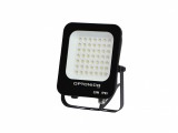 Optonica LED reflektor, 30W, 2700lm, AC230V, fekete ház, 90° IP65 4500K