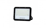 Optonica LED reflektor 50W, SMD fekete, 90°, IP65 fehér fény, 70cm kábellel - LUMILEDS Chip