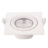 Optonica LED spotlámpa,10W, COB,négyzet,billenthető, meleg fehér fény, 230V, 750LM