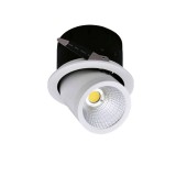 Optonica LED spotlámpa, 35W, COB, forgatható, meleg fehér fény