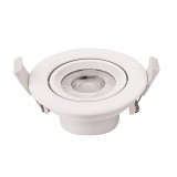 Optonica LED spotlámpa,5W, COB,kerek,billenthető, fehér fény, 230V, 375LM