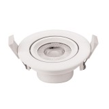 Optonica LED spotlámpa,7W, COB,kerek,billenthető, semleges fehér fény, 230V, 525LM