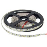 Optonica LED szalag, 2835, 24V, 120 SMD/m, nem vízálló, meleg fehér fény