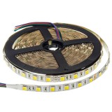 Optonica LED szalag, 5025, 24V, 60 SMD/m, nem vízálló,16W/m, CCT