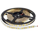 Optonica LED szalag, 5050, 24V, 60 SMD/m, vízálló, fehér fény