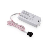 Optonica Mozgásérzékelő PIR szenzorral, IP20 AC110-240V D:5cm 180° Max-200W Lux:10-2000