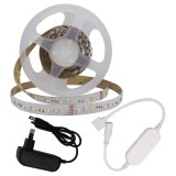 Optonica RGB LED szalag SMART1:2m DC12V 5050 RGB+2835 6000K 60SMD/m IP20 LED szalag+tápegység+wifi vezérlő- 4W/m,240lm/m,10mm