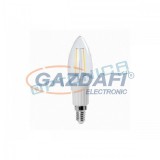 OPTONICA SP1437 LED fényforrás,filament E14 2W 220V 240lm 6000K 300° 30x110mm IP20 A+ 25000h