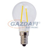 OPTONICA SP1478 LED fényforrás,filament G45 4W E14 85-265V 400lm 4500K 300° 45x78mm IP20 A+ 25000h