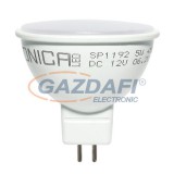 OPTONICA SP1762 LED fényforrás MR16 GU5.3 5W DC12V 320lm 4500K 110° 50x45mm IP20 A+ 25000h