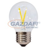 OPTONICA SP1868 LED fényforrás,filament G45 E27 4W 175-265V 400lm 4500K 300° 45x78mm IP20 A+ 25000h