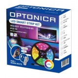 OPTONICA ST4327 TV LED szalag szett Wifi controller+távirányító 60ledes 6W 5V 480lm 120° IP20