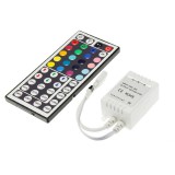 Optonica Távirányító LED RGB szalaghoz 144W, 12A, 12V DC, IR, 44 nyomógomb
