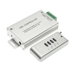 Optonica Távirányító LED RGB szalaghoz 144W, 12A, 12V DC, RF, 4 nyomógomb