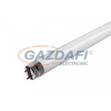 OPTONICA TU5605 LED fénycső T8 üveg, egyoldalú betáplálás 18W 120CM 175-265V 1600LM 4500K Ra>80 PF>0.9