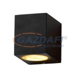 OPTONICA WL7434 fali lámpa alumínium fekete IP54 GU10 AC220-240V